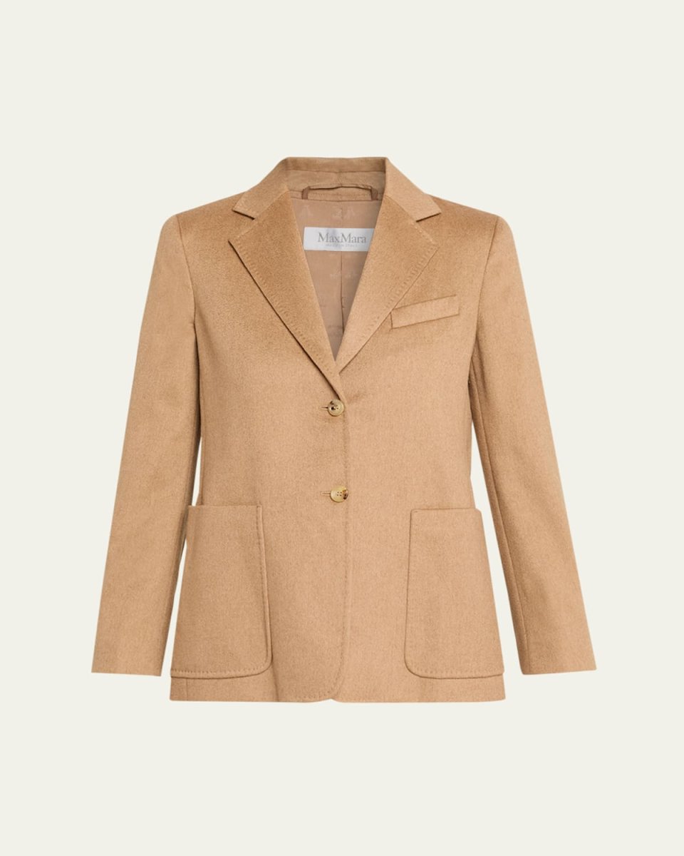 Belluno Single-Breasted Wool Jacket